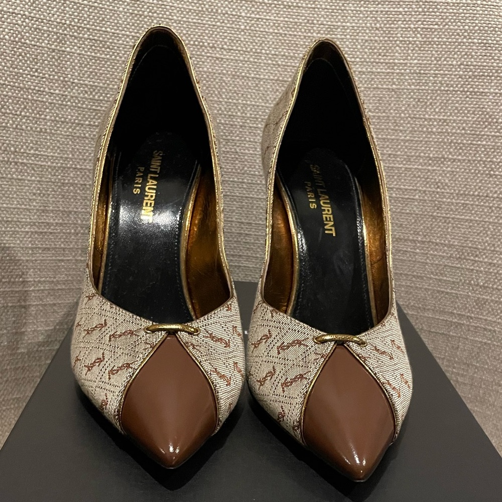 NEW IN BOX AUTHENTIC YSL Women's Lola 110 Pumps